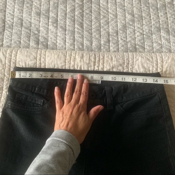 Yummie 27s “Black Velveteen” coated jeans black - Picture 7 of 13